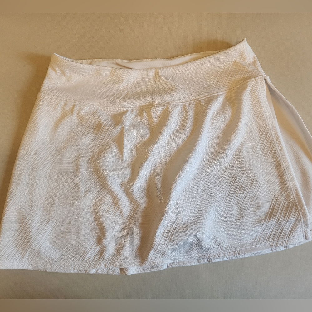 Dip skort, medium, white